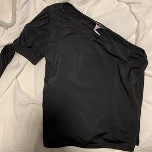 one shoulder top